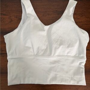 NVGTN White Essense Crop Top